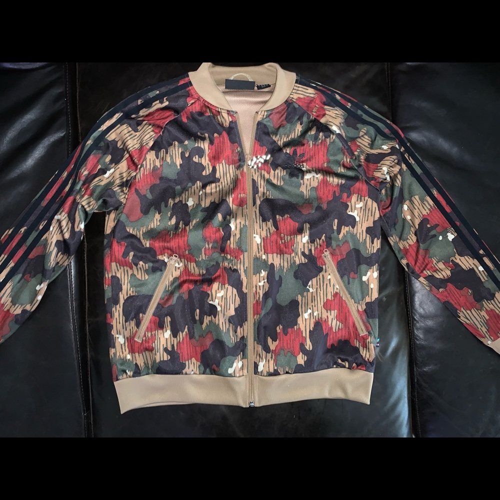 Adidas Pharrell Williams Camo Track Jacket
